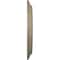 Ekena Millwork Traditional Ceiling Medallion (Fits Canopies up to 2 3/4"), 12"OD x 1"P, Gobi Desert Crackle CM12TRGDC - alternate 3